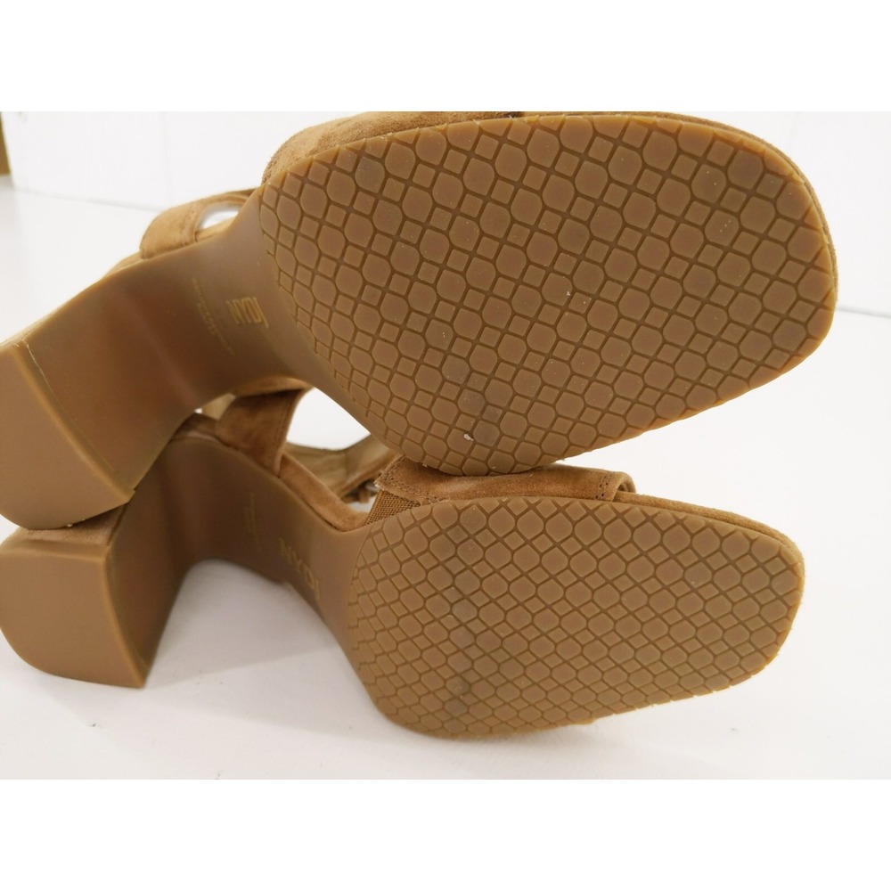 NYDJ Liz Suede‎ Ankle Strap Heels Shoes Size 9M - Picture 11 of 11